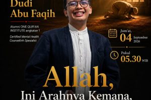 Allah, ini arahnya kemana, ya?